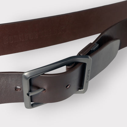 COLDFIRE Casual Men's Leather Belt | Heavy Duty EDC Belt | Brown - COLDFIRE