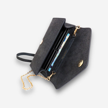 Whisper Gold - Black Pony-crossbody bag-COLDFIRE