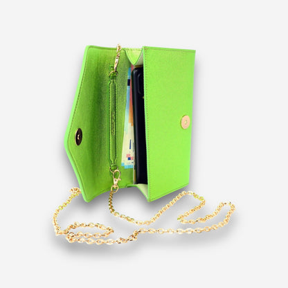 Whisper Set - Fresh Green-Small handbag and belt-COLDFIRE