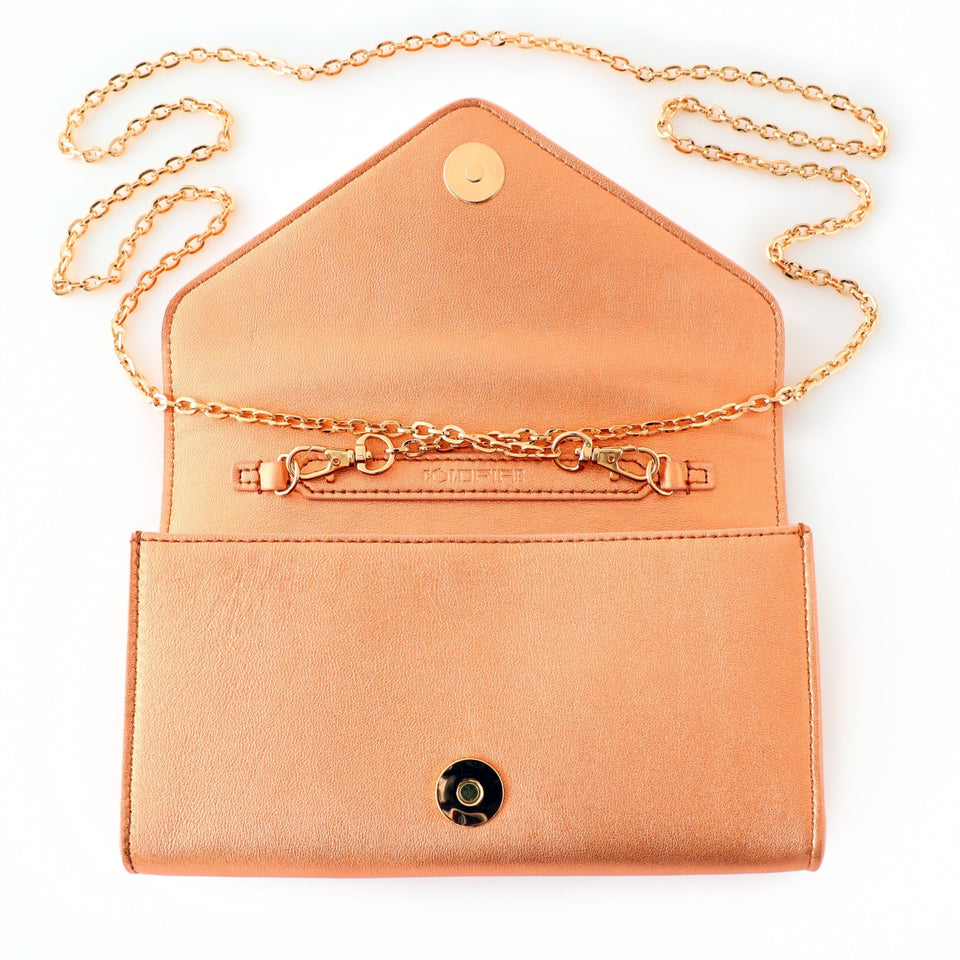 Small handbag - crossbody - genuine leather - Corona Gold | COLDFIRE - COLDFIRE