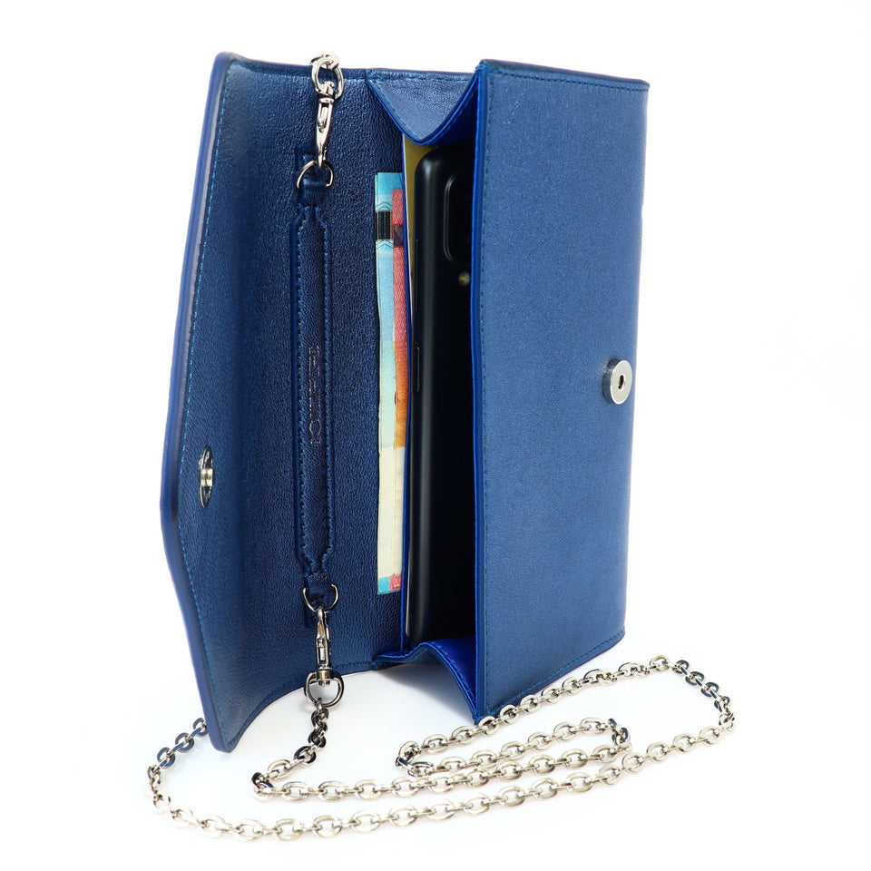 Small handbag - crossbody - genuine leather - Pictor Midnight Blue | COLDFIRE - COLDFIRE