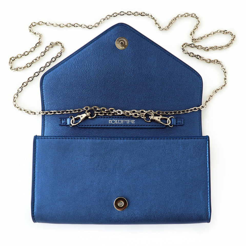 Small handbag - crossbody - genuine leather - Pictor Midnight Blue | COLDFIRE - COLDFIRE