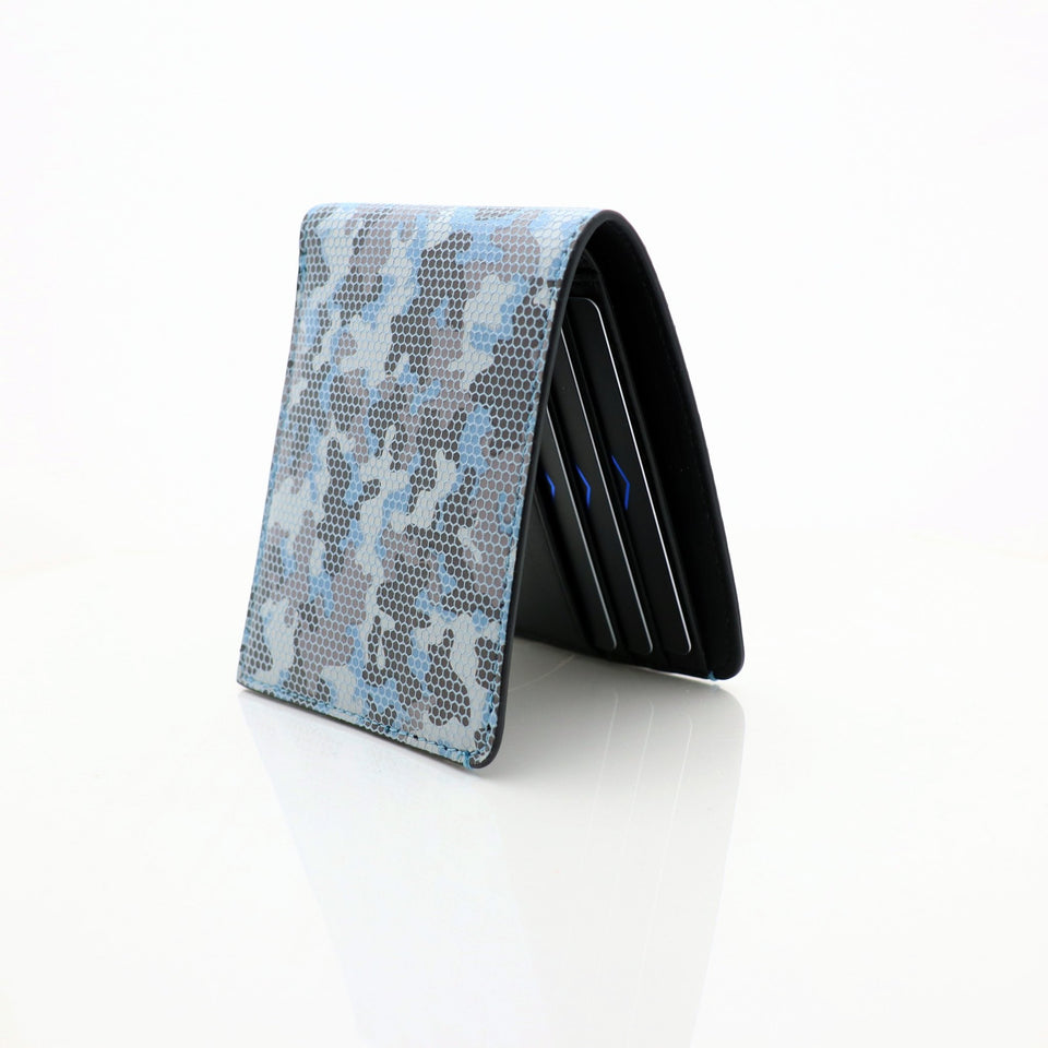 Unisex Wallet 6cc - Camo - Sky | COLDFIRE - COLDFIRE