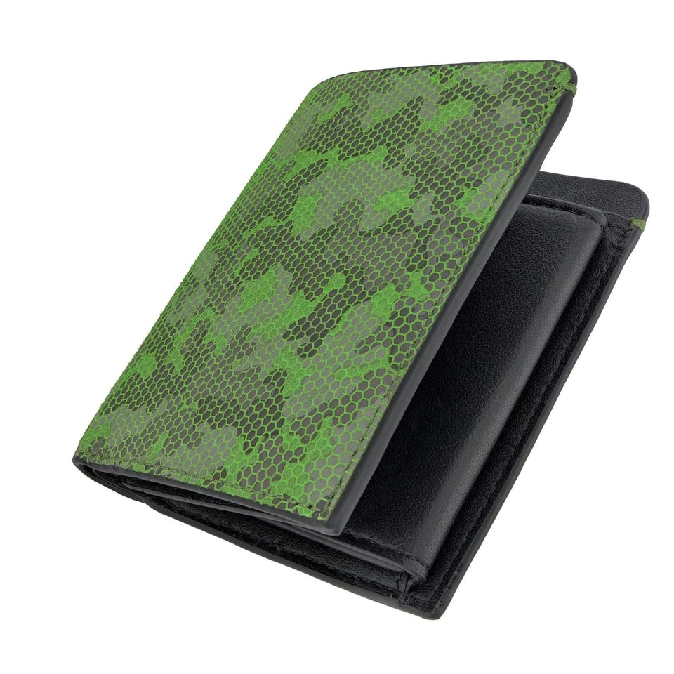 Unisex Wallet 6cc & Coin Pocket - Lime | COLDFIRE - COLDFIRE