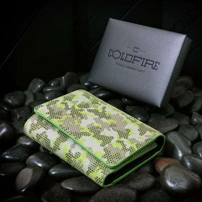 Unisex Wallet 8cc & Zip Pocket - Lime | COLDFIRE - COLDFIRE