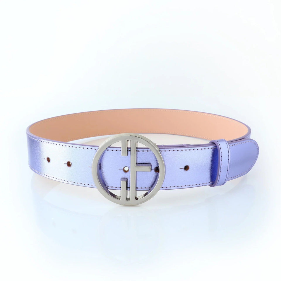 Women's belt - genuine leather - 35 mm - Sirio Purple | COLDFIRE - COLDFIRE